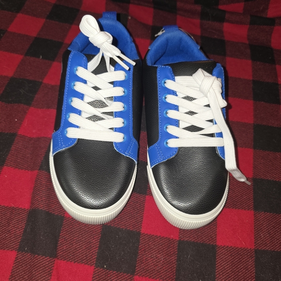 Sonic Kids Black and Blue Sneakers - Picture 2 of 4